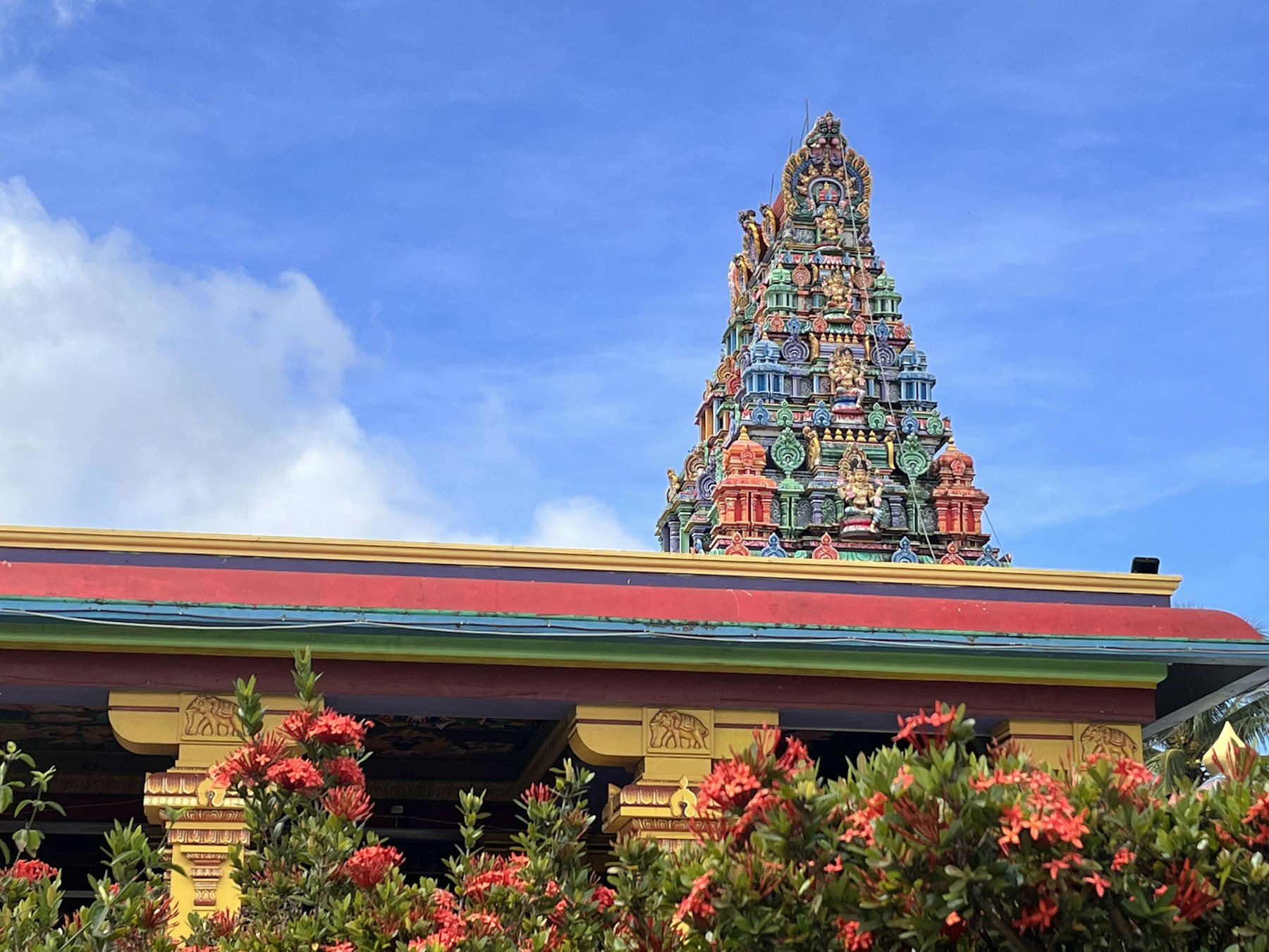The Sri Siva Subramaniya temple in Nadi Fiji